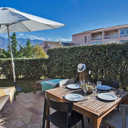 Mare Appart Avec Jardin Et Bbq Vue Mer Et Montagne Plage Et Port A 2 Pas Calvi  Exterior foto